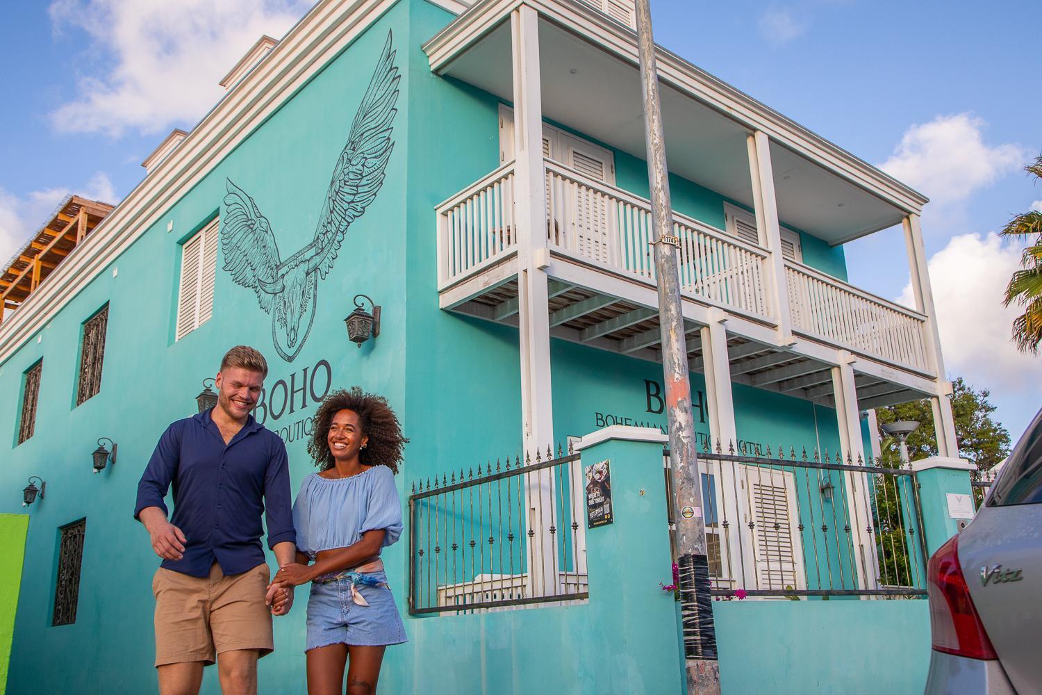 Boho Bohemian Boutique Hotel Willemstad Luaran gambar