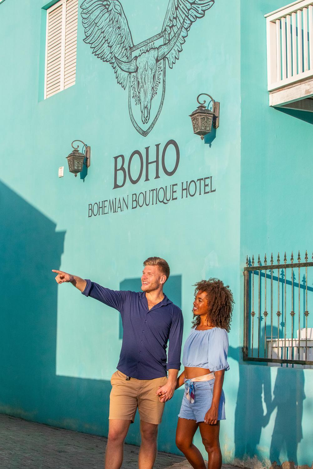 Boho Bohemian Boutique Hotel Willemstad Luaran gambar
